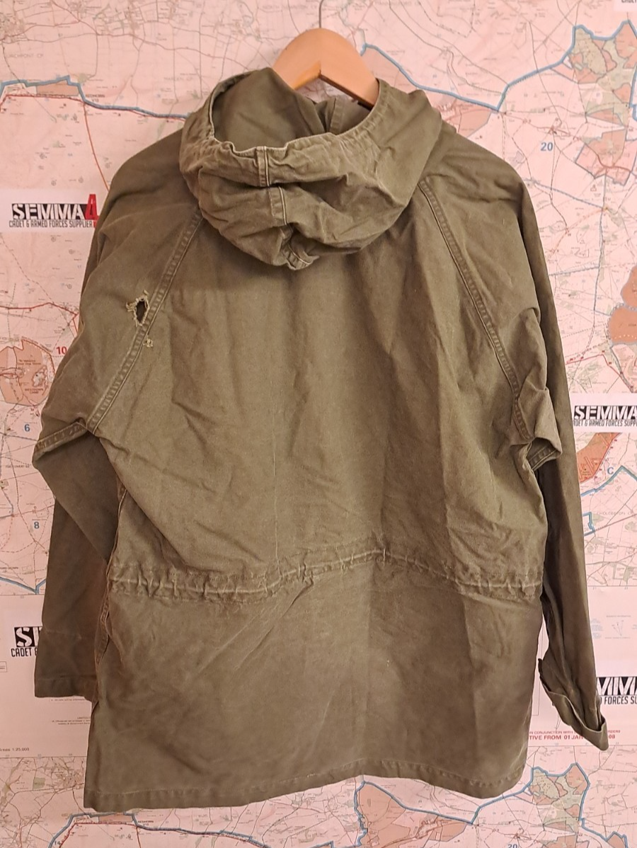 Genuine Vintage British Army Cadet Windproof Mountain Smock Military Oasis Mod