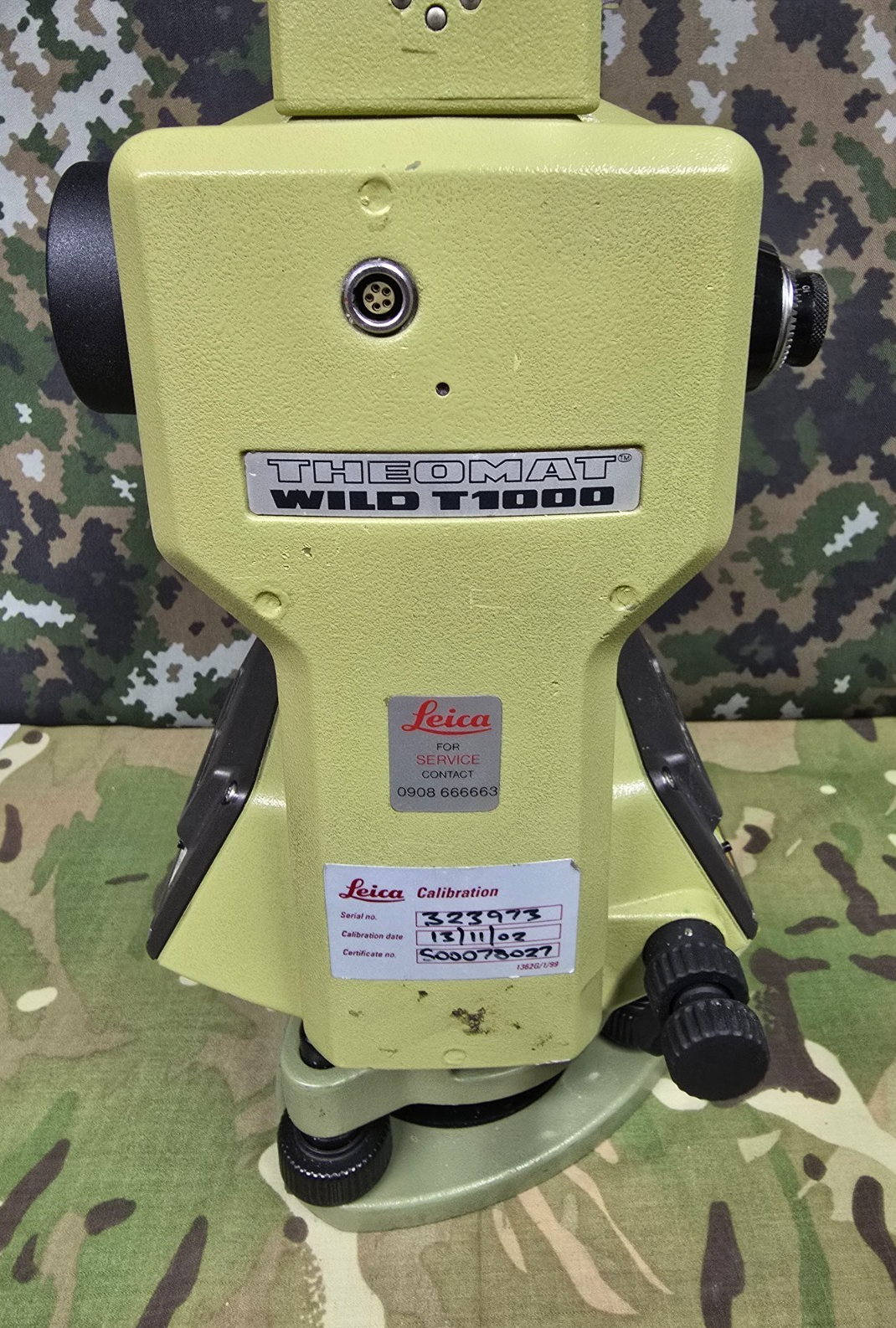 THEOMAT WILD HEERBRUGG LEICA T1000 THEODOLITE SURVEYING EQUIPMENT