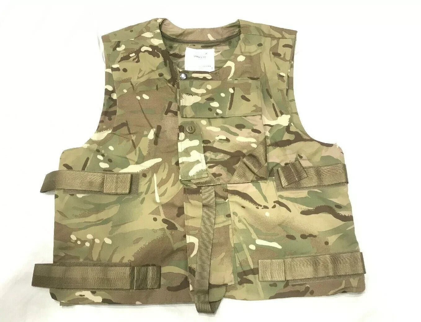 British Army Cover Body Armour ECBA MTP Splinter Protection Vest Brand New