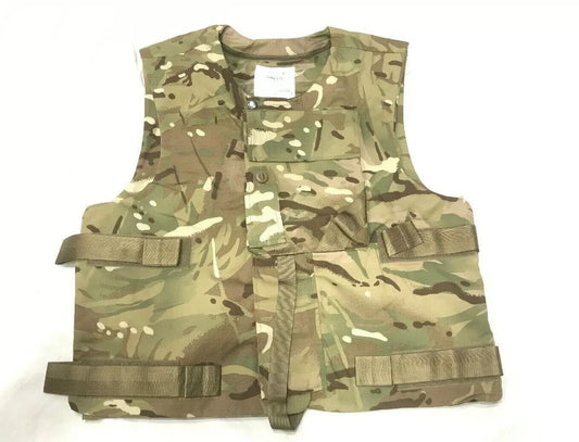 British Army Cover Body Armour ECBA MTP Splinter Protection Vest Brand New