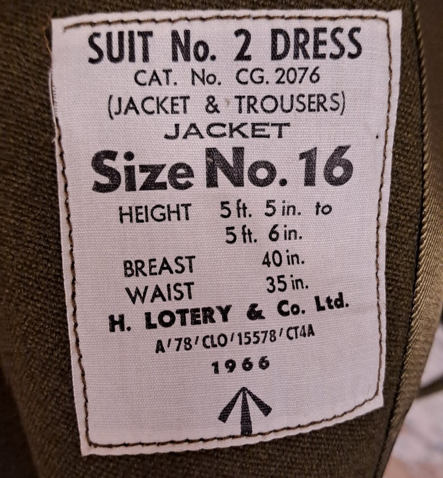 British Army Military Surplus No2 Dress Jacket Tunic Queens Royal Regiment