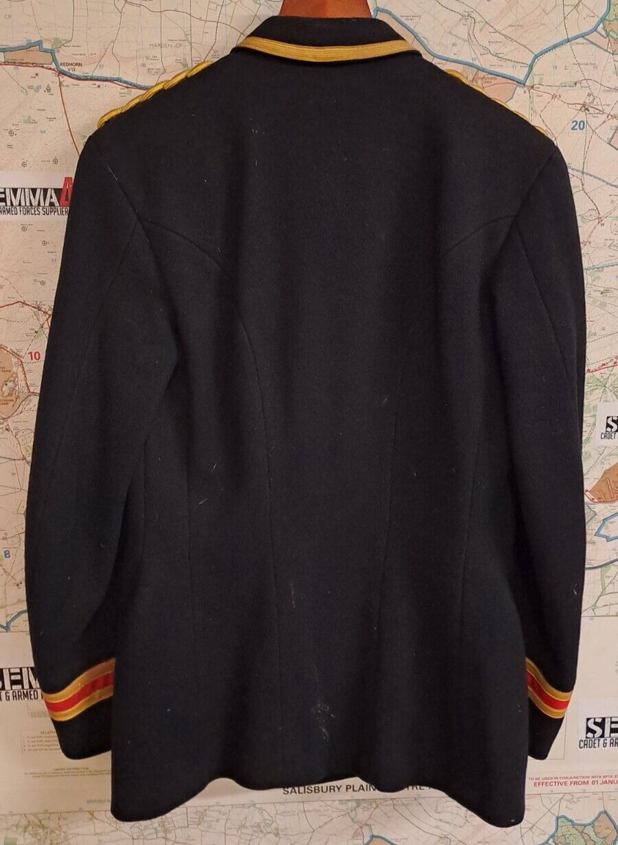 Vintage WW1 WW2 British Military Surplus Dress Jacket Tunic Bandsman Musicians