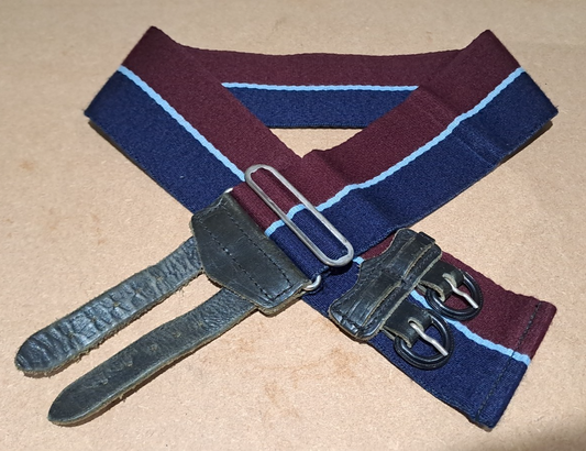 Royal Air Force RAF Regiment Military Stable Belt Regimental Colours 32 inch