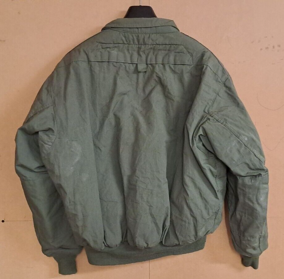 US Military Surplus Cold Weather Tanker Jacket  High Temperature Resistant - L
