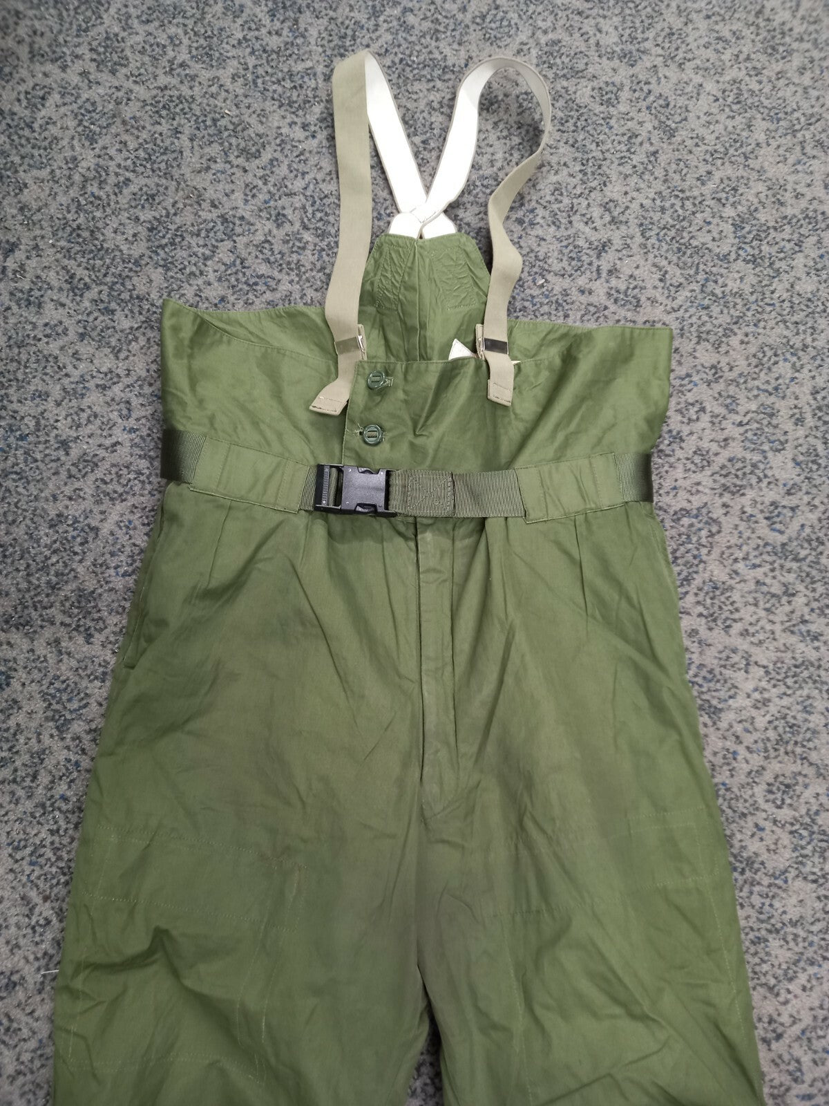 Original Vintage Issue Aircrew Jet Pilot Olive Green Cold Weather MK3 Trousers