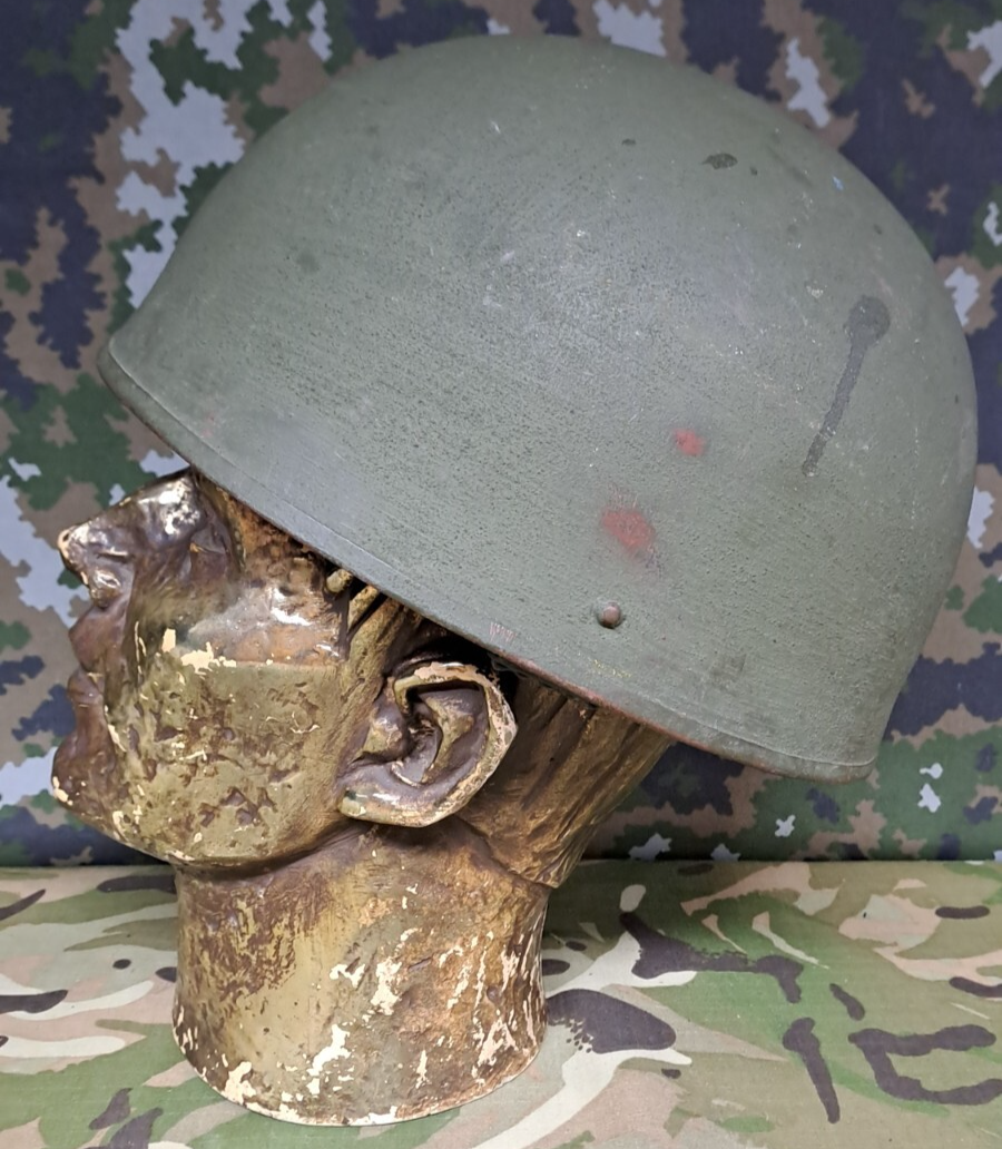 Genuine British Army Military Issue Helmet Steel Royal Armoured Corp Tankie