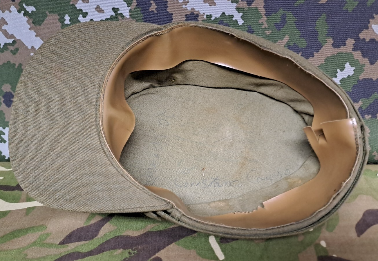 Vintage Spanish Army Military Surplus WWII Era Field Garrison Cap Hat
