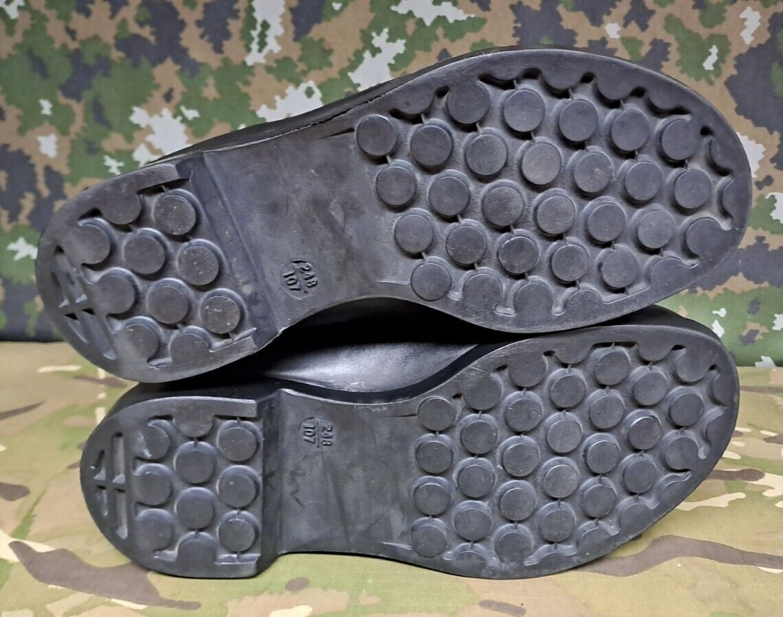 New Vintage British Army Military Aircrew High Leg Leather Boots 248/107