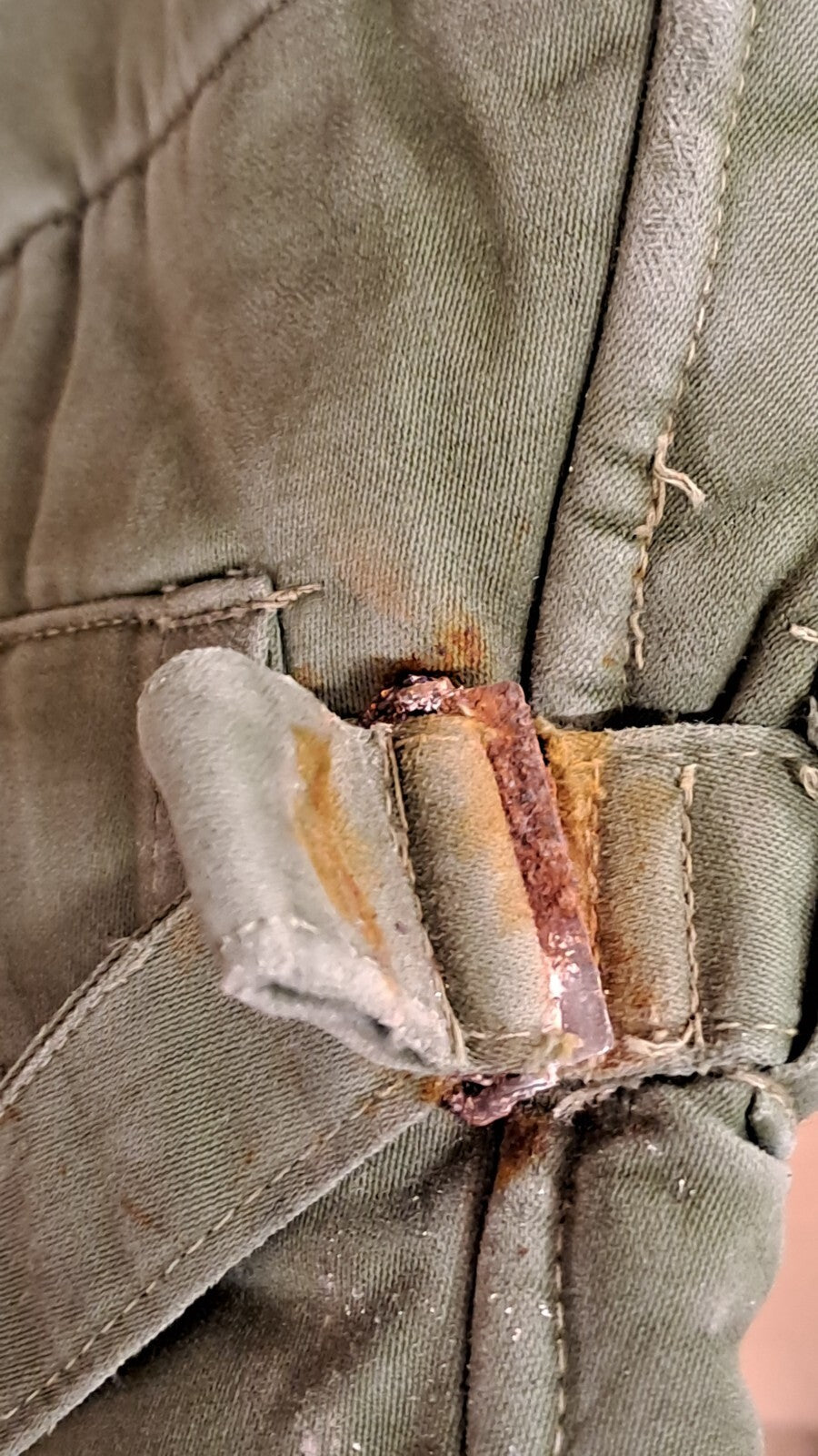 Rare Genuine Vintage British Army 1950s Middle Parka Coat Korean War Era MOD