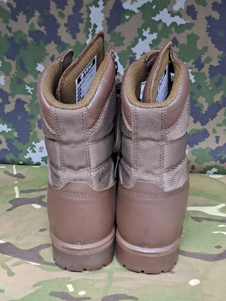 YDS Kestrel Army SAS Military Surplus Brown MTP Male Combat Assault Boots - 3 W