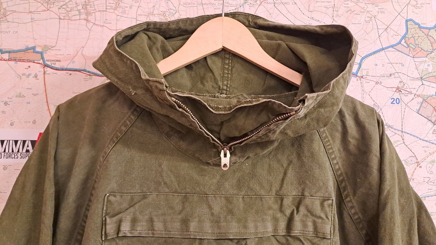 Genuine Vintage British Army Cadet Windproof Mountain Smock Military Oasis Mod