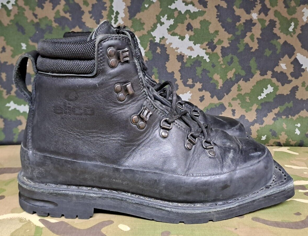 British Army Military Issue Alico Nordic Ski March Leather Boots - 8 M