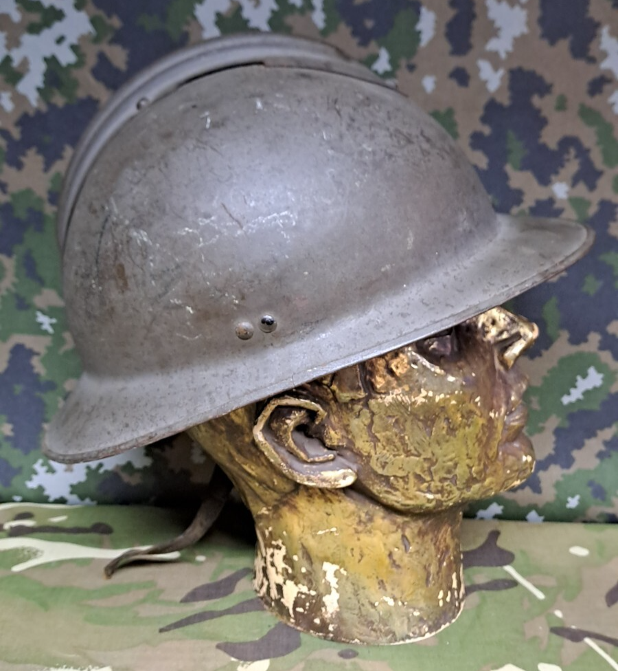 Original WW2 French Army M1926 Model Adrian Helmet - Complete with Liner