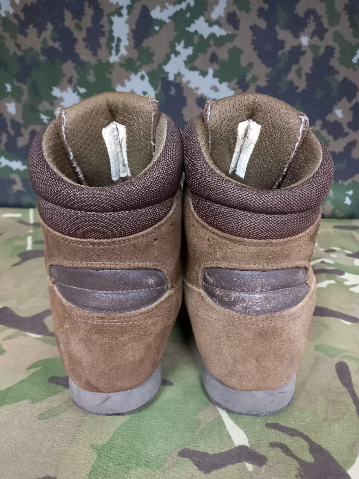 British Army SAS Surplus Brown Combat High Liability Desert ITURRI Boots - 6 M