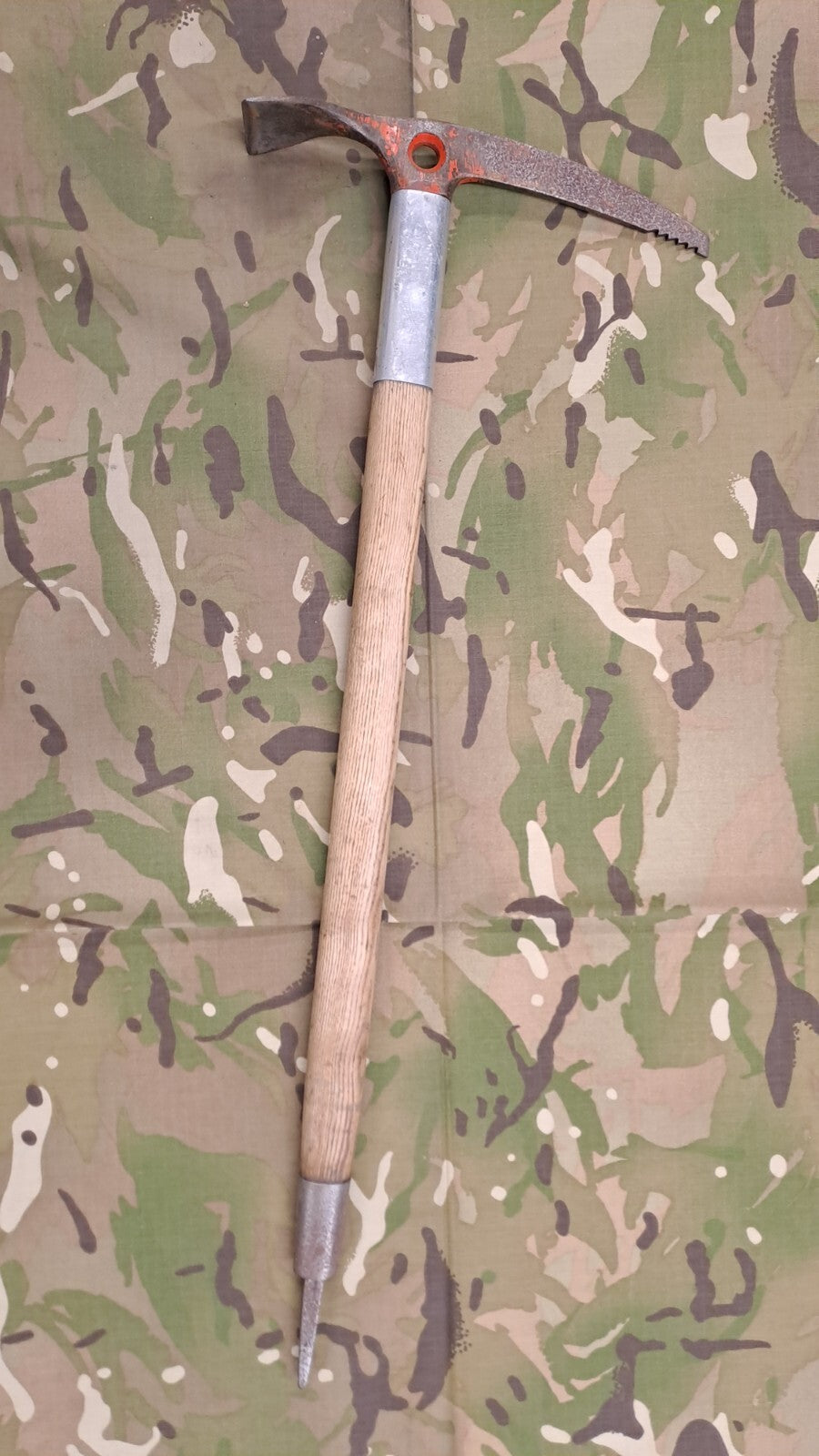 Vintage Mountaineering Climbing 80cm Ice Axe Camp Interalp Premana Italy