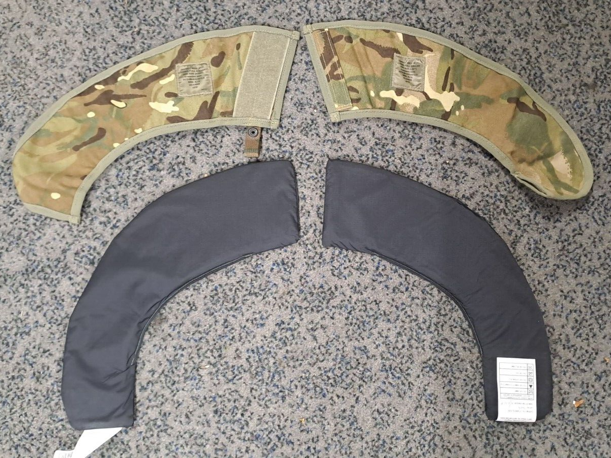 Genuine British Army Military SAS Full Collar MTP with Ballistic Filler Osprey