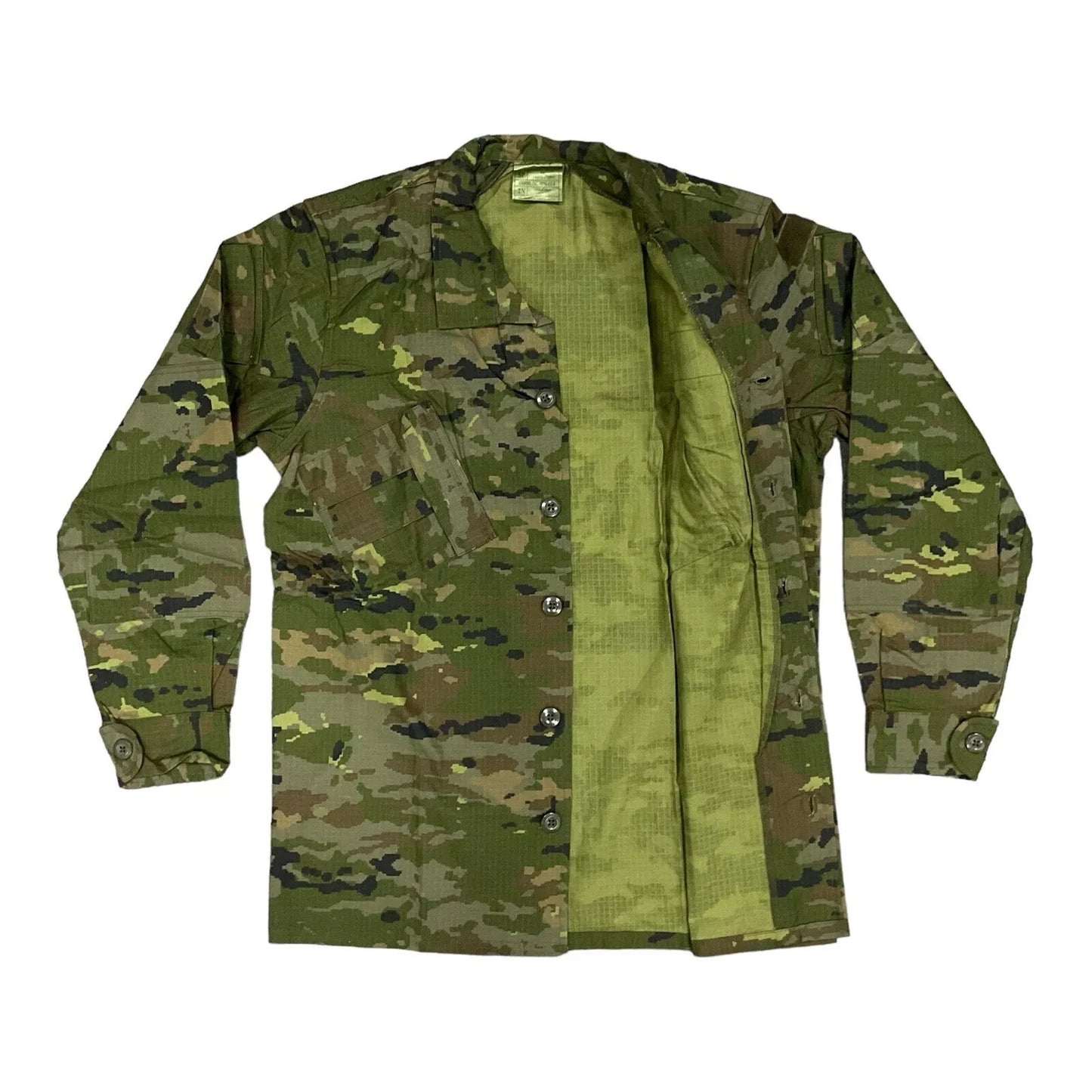 New Spanish Army Military M09 Woodland Camouflage Ripstop Shirt - 4 C
