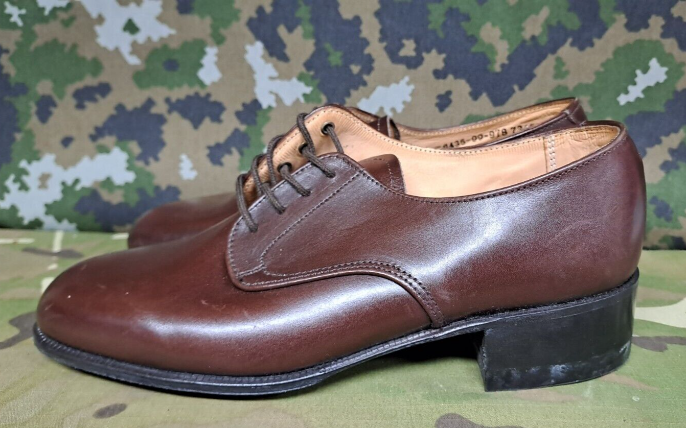 Women's British Army Military Formal Officers Parade Dress Leather Shoes - 2 L