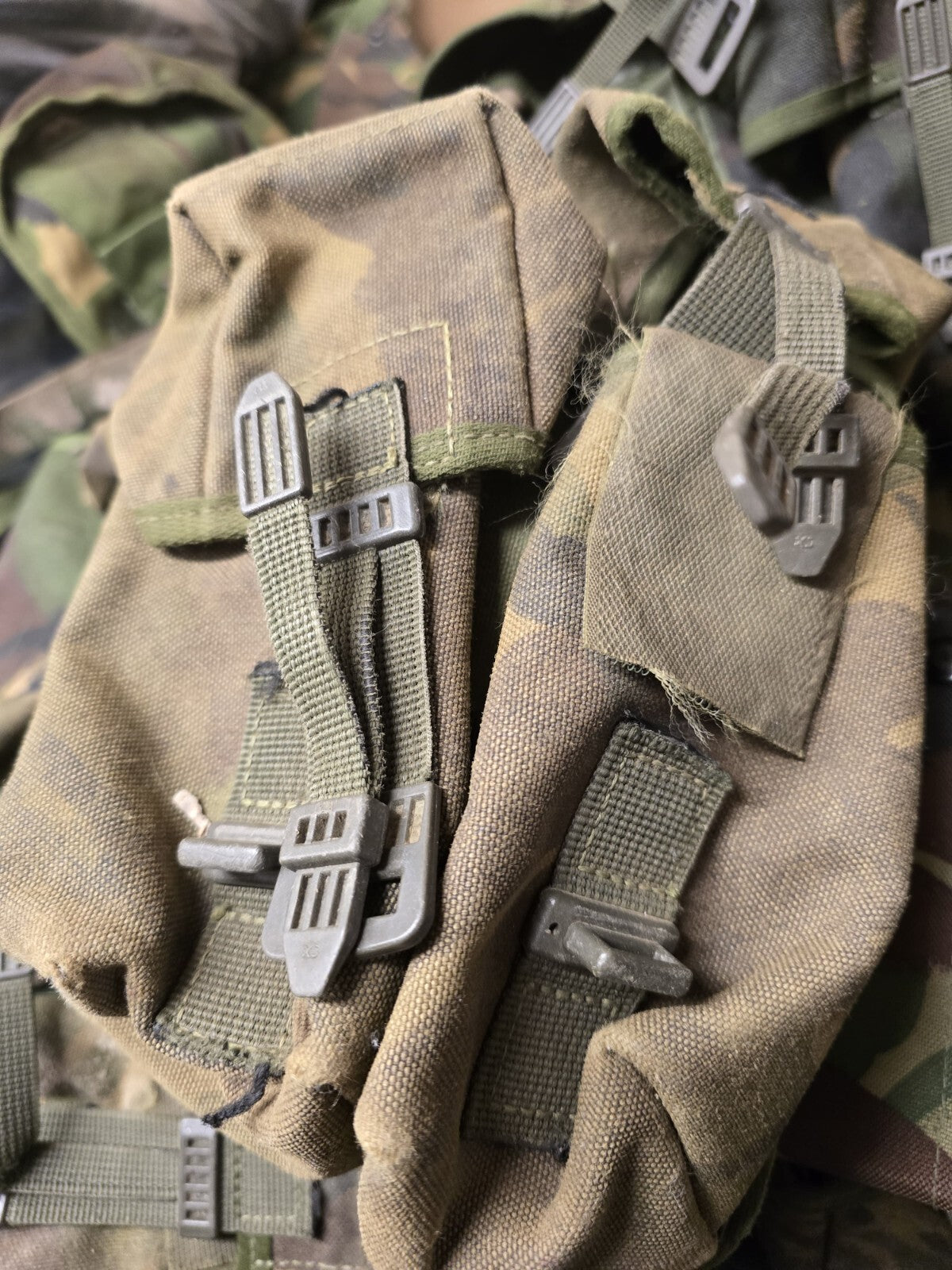 Genuine British Army Military Surplus Assorted DPM Webbing Pouches Airsoft x 50