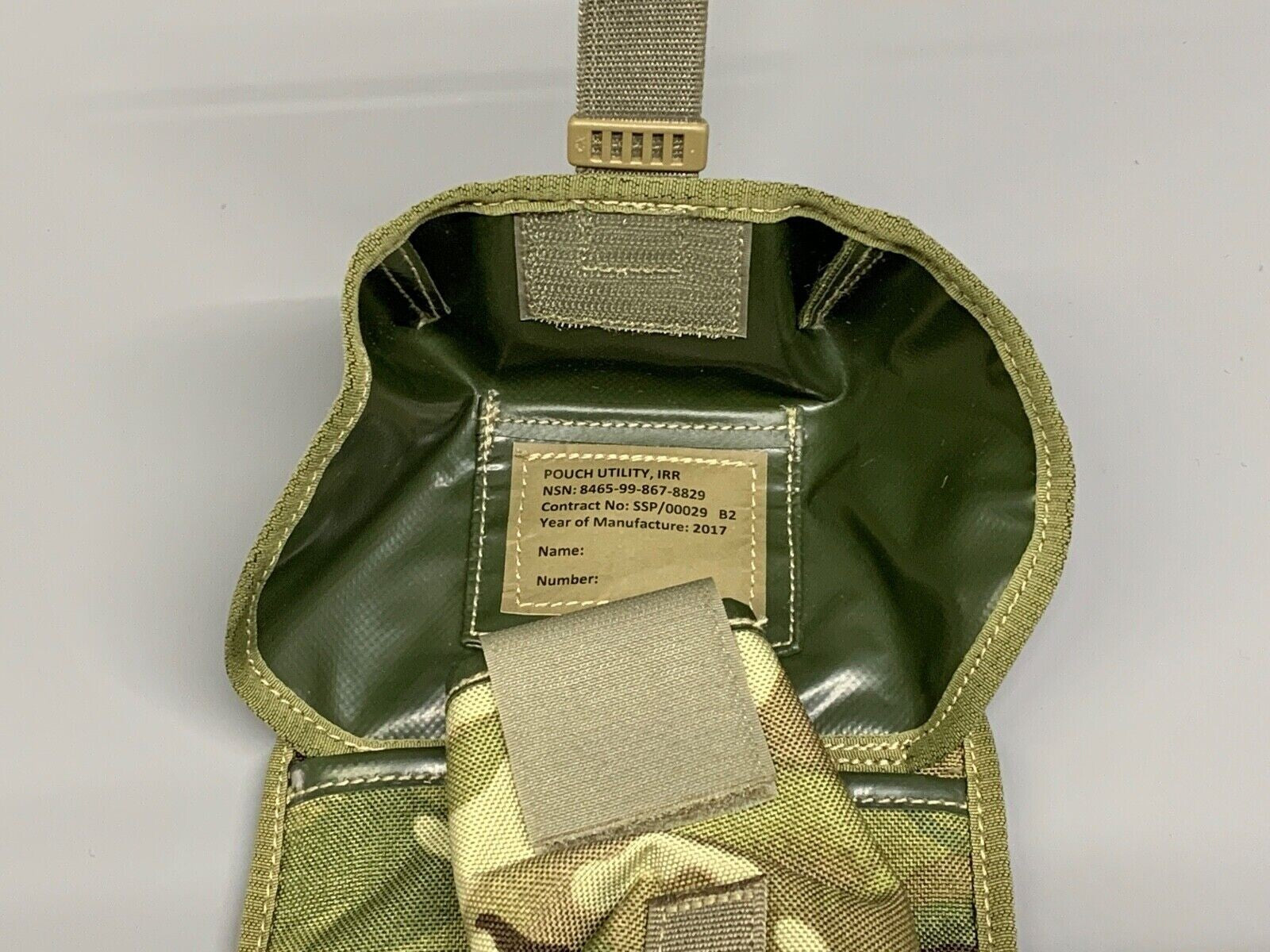 NEW British Army Military SAS Issue PCE MTP IRR Utility Pouch Webbing