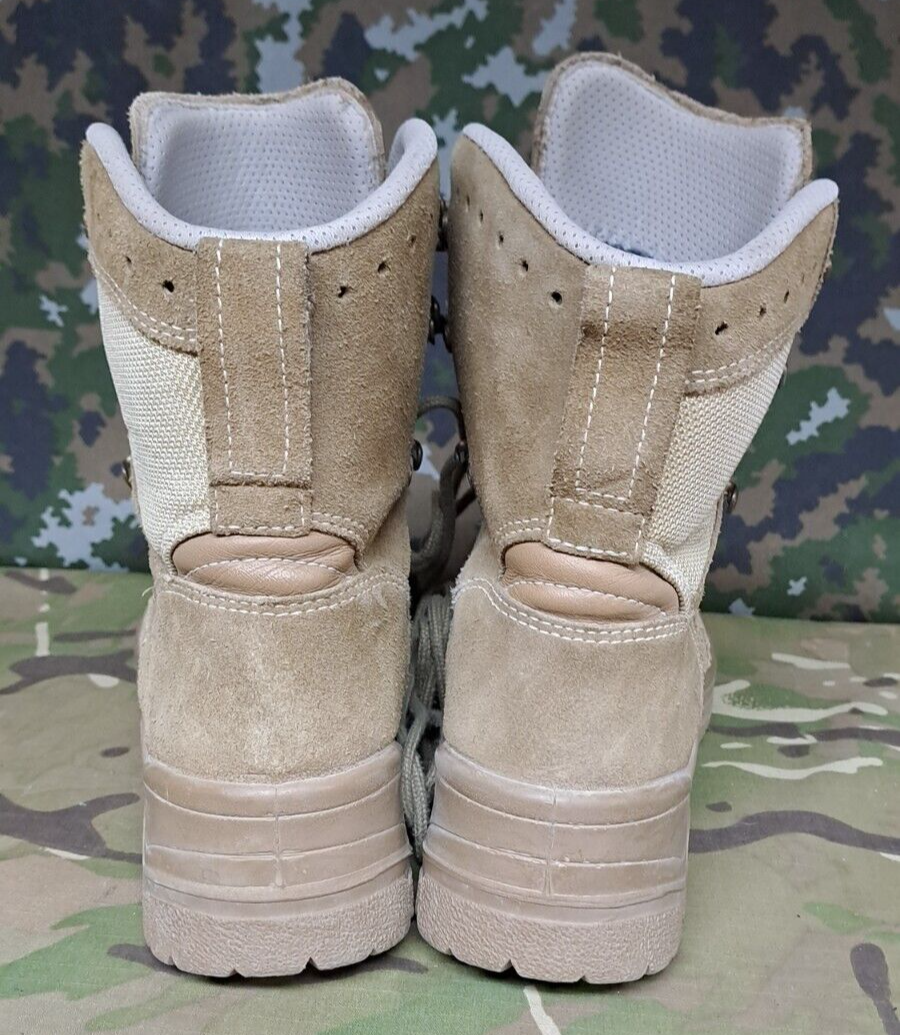Haix Airpower Desert Boot Army Combat Patrol Boots Summer Beige - 5 UK