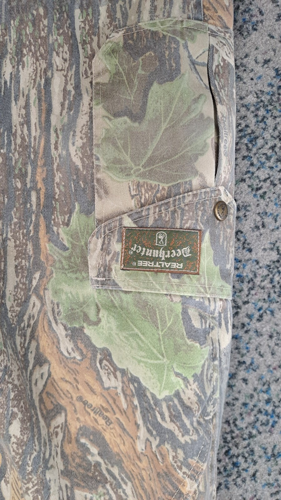 Genuine Engel Deerhunter Realtree Camo Trousers Pants Hunting Fishing - XL