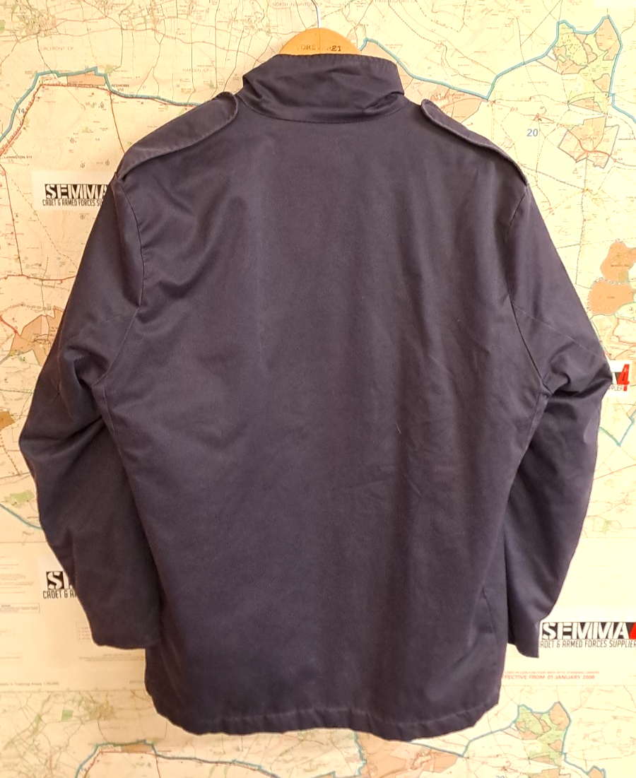 RN WINDPROOF JACKET Smock Navy Blue British Military Vintage RN - 170/108
