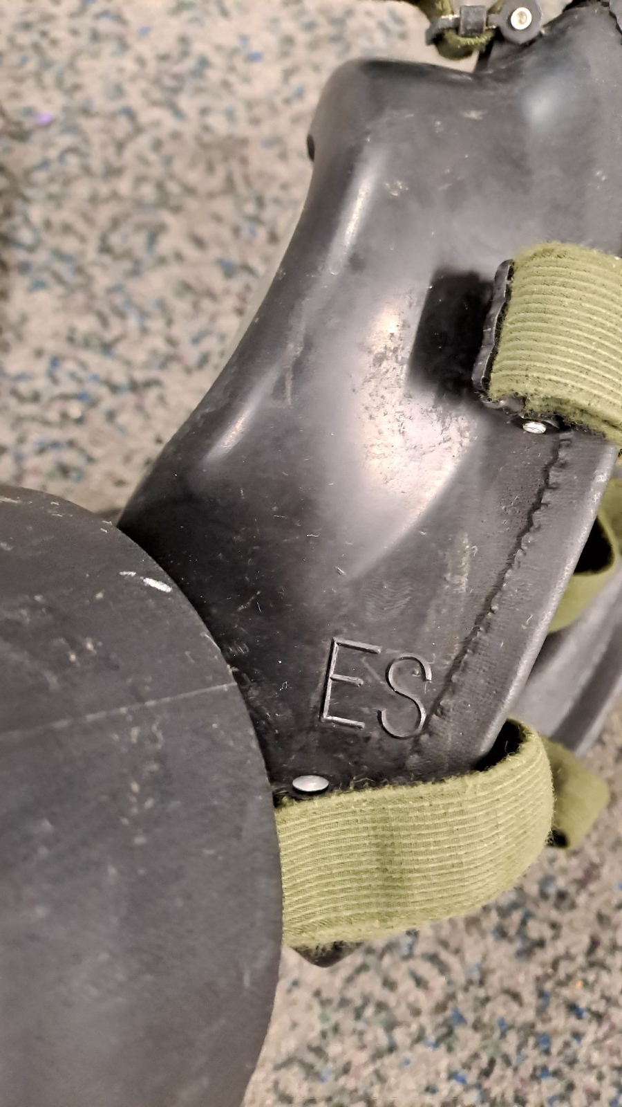 Rare Falkland's Era British Army SAS Military S6 G Mask Resp & Haversack
