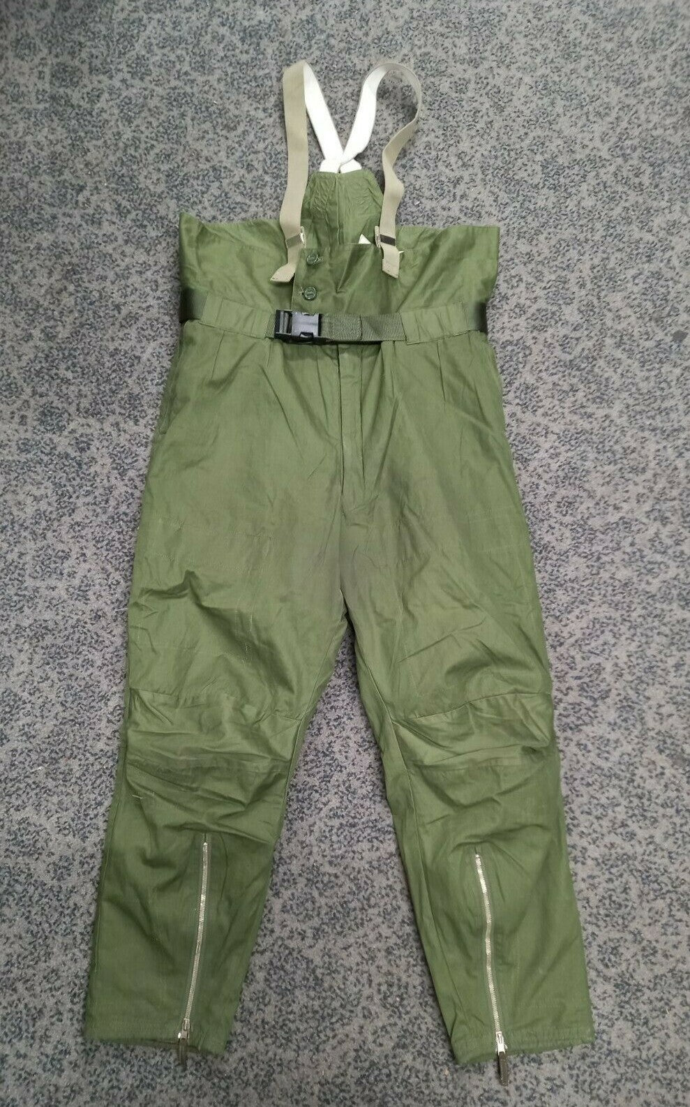 Original Vintage Issue Aircrew Jet Pilot Olive Green Cold Weather MK3 Trousers