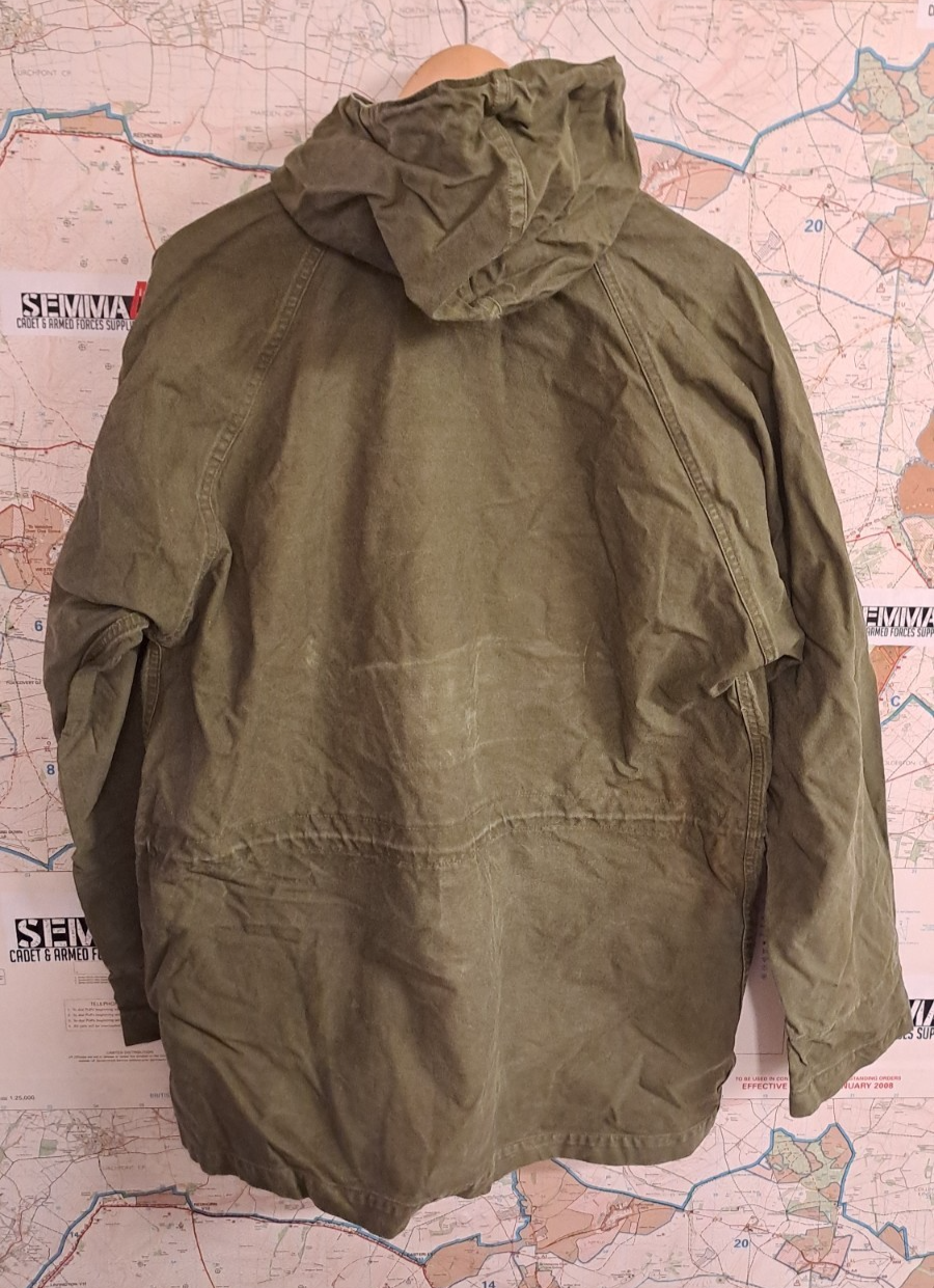 Genuine Vintage British Army Cadet Windproof Mountain Smock Military Oasis Mod