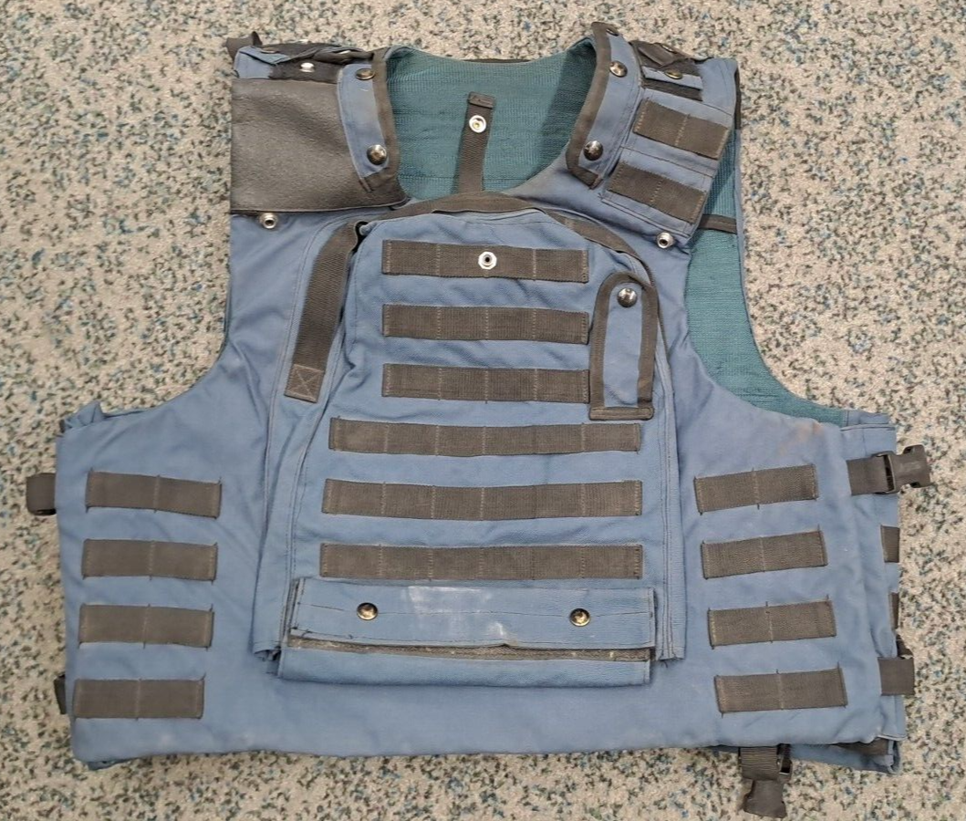 Army Blue Press Civilian Tactical Body Armour MK3 Osprey Vest - 190/120