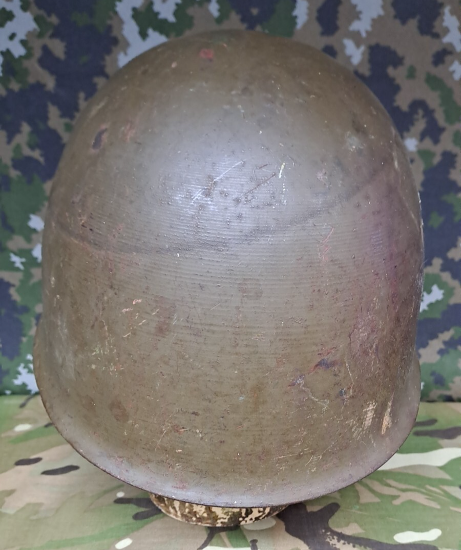 Genuine WWII WW2 Portuguese M940/63 Helmet Portugal Army Field Gear Militaria