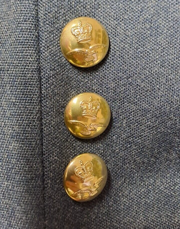 RAF ROYAL AIR FORCE SURPLUS OFFICERS MESS DRESS JACKET TUNIC MILITARY SURPLUS