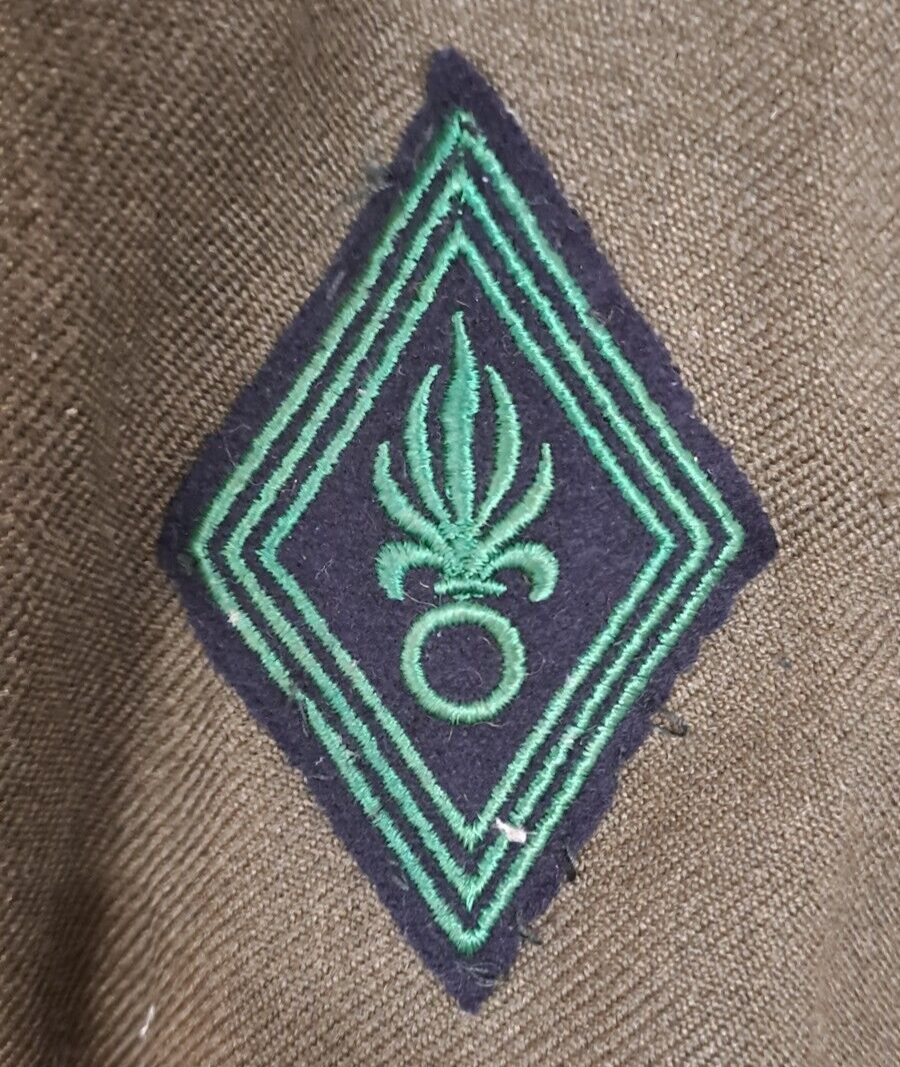 Rare Vintage French Foreign Legion Jacket Parade Dress Tunic 1985 Dated