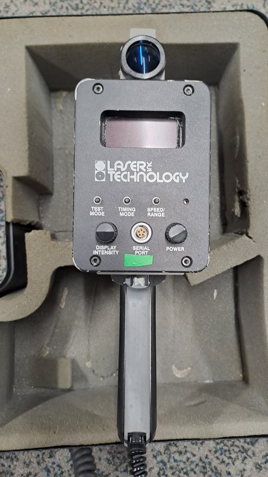 GENUINE POLICE SURPLUS RADAR LASER INC LIDAR LTI 20-20 MARKSMAN SPEEDGUN WORKING