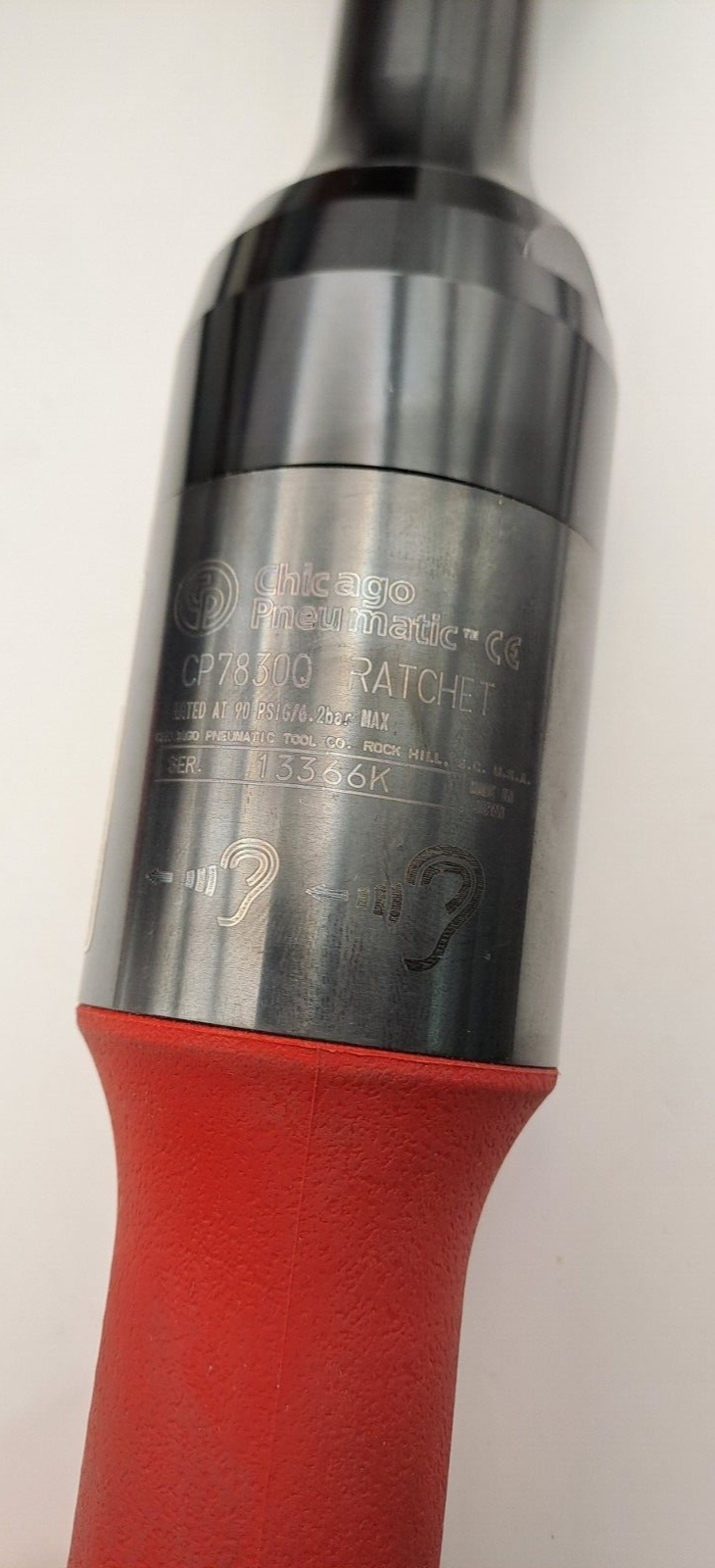 NEW CHICAGO PNEUMATIC CP7830Q 3/8" COMPRESSED AIR RATCHET WRENCH