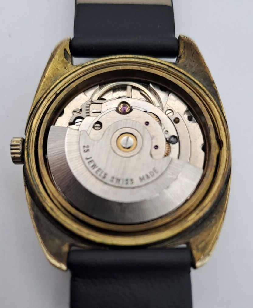 Rare Vintage K Worcester 25 Jewels Automatic Wristwatch Working Swiss Made