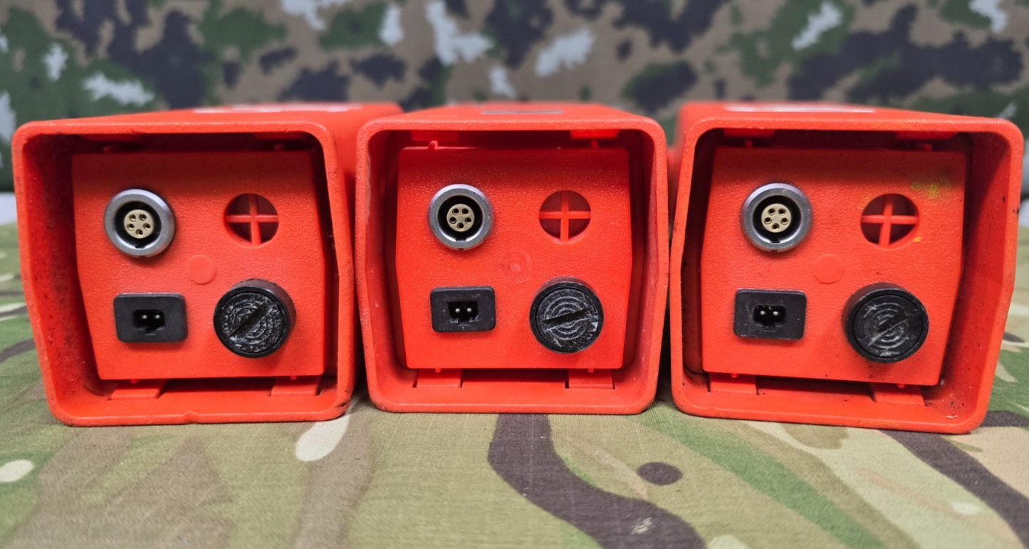 3 x LEICA GEB BATTERY FOR TOTAL STATIONS, GPS, ROBOTICS FOR SURVEYING