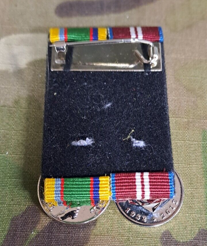 Genuine British Army Military Miniature Medals Cadet Forces Diamond Jubilee