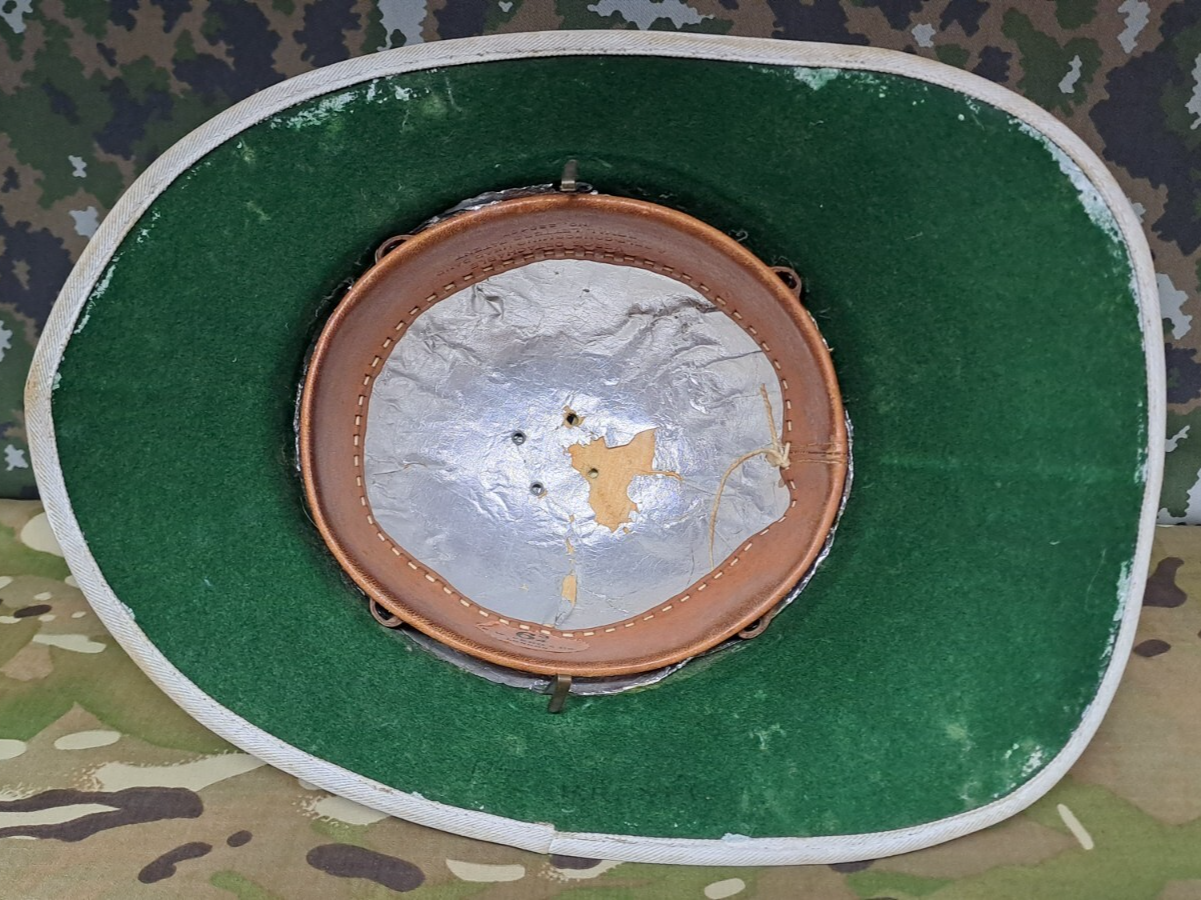 Genuine Vintage British Army Military Issue WW2 Pith Helmet Made By E.W.Vero