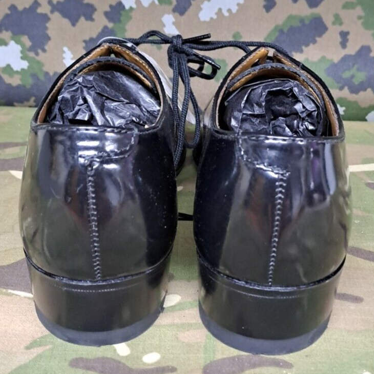NEW Women's British Army Military Surplus Formal Parade Dress Leather Shoes 5 UK