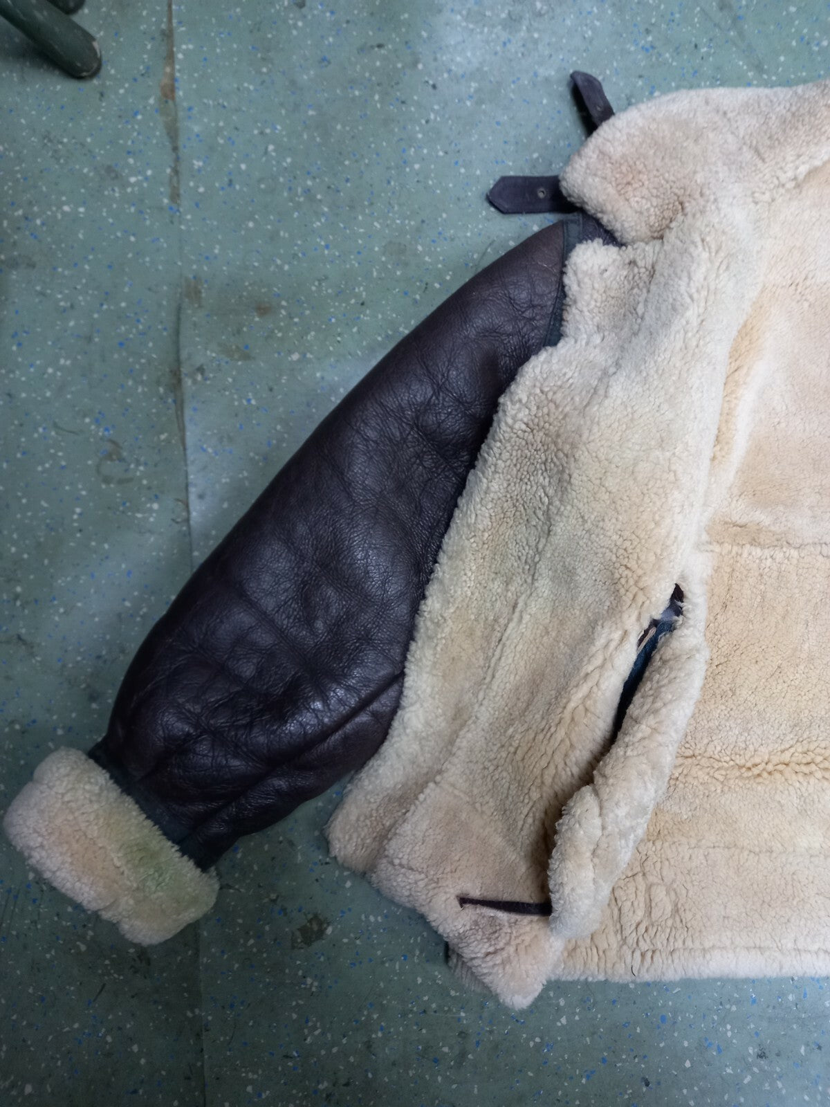 Genuine Rare Type B 3 American Military Wear Sheep Skin Fighter Pilots Jackets