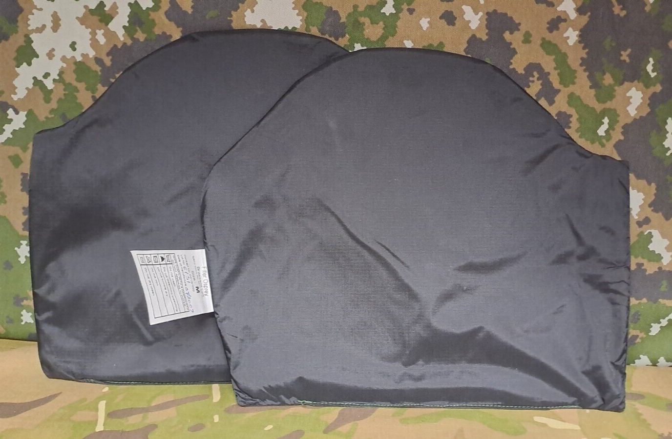 Genuine British Army Military SAS Osprey Brassard Ballistic Soft Filler Plates