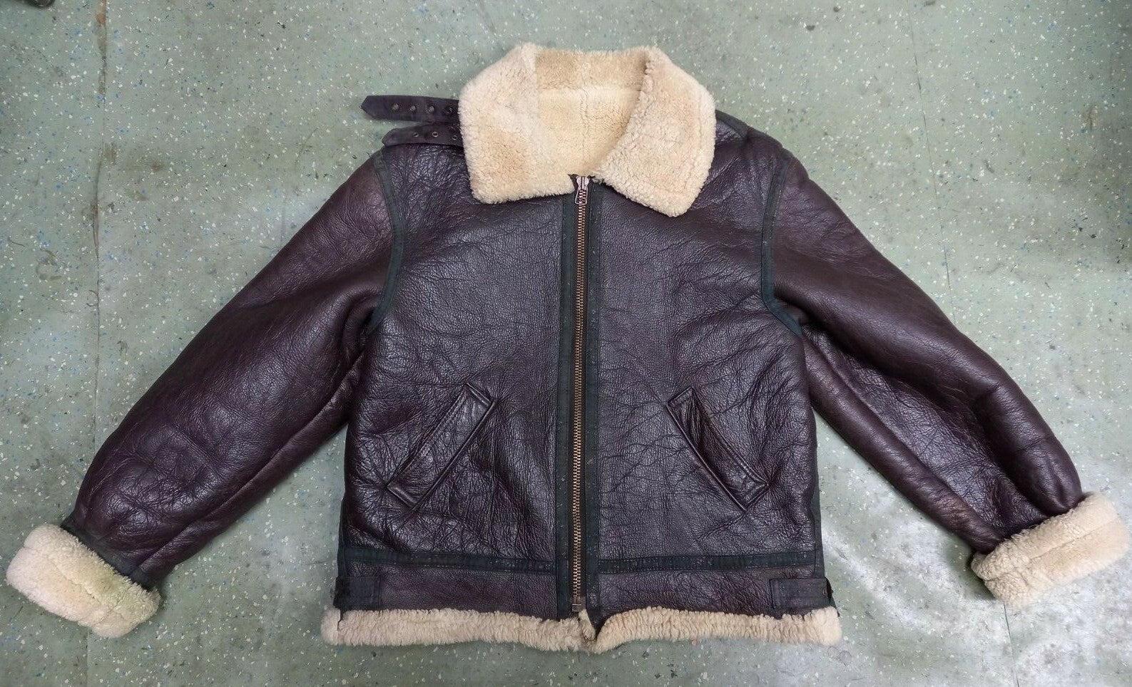 Genuine Rare Type B 3 American Military Wear Sheep Skin Fighter Pilots Jackets