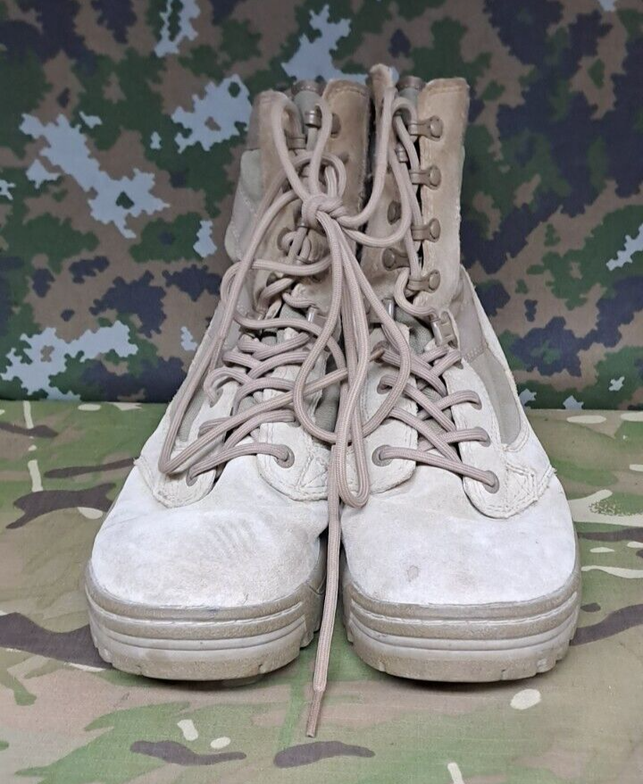 Desert Magnum Army Combat Sand Boots Genuine British Military Surplus - 6 L