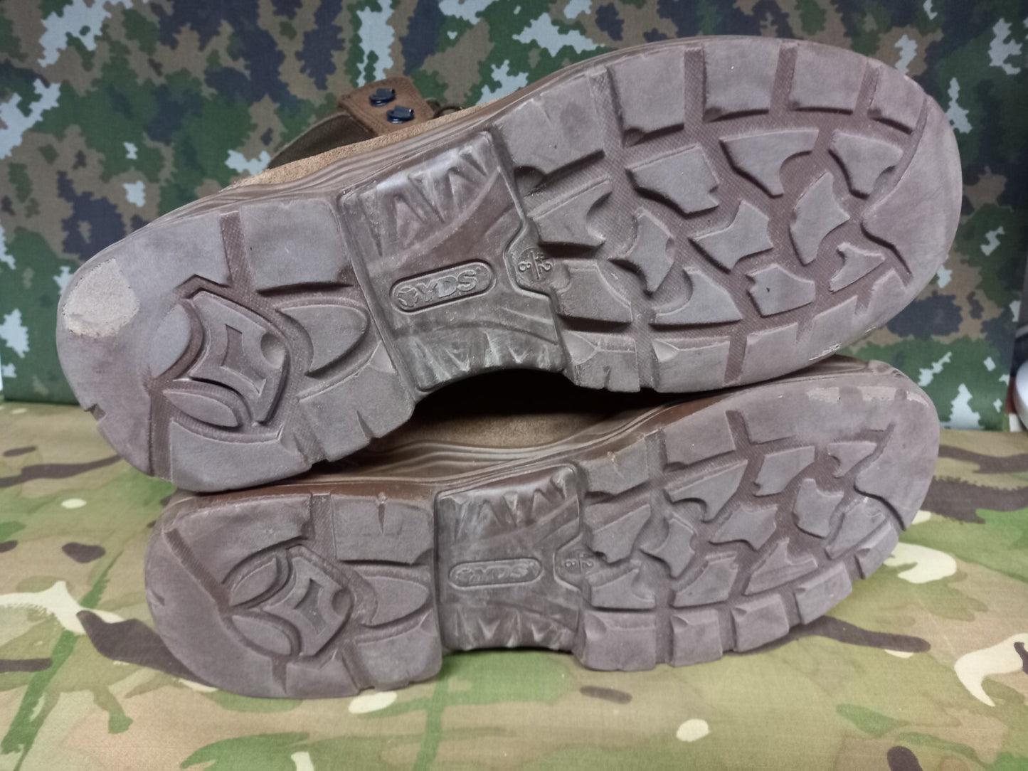 YDS Falcon Desert Army SAS Military Surplus Male Combat Assault Boots - 8 M