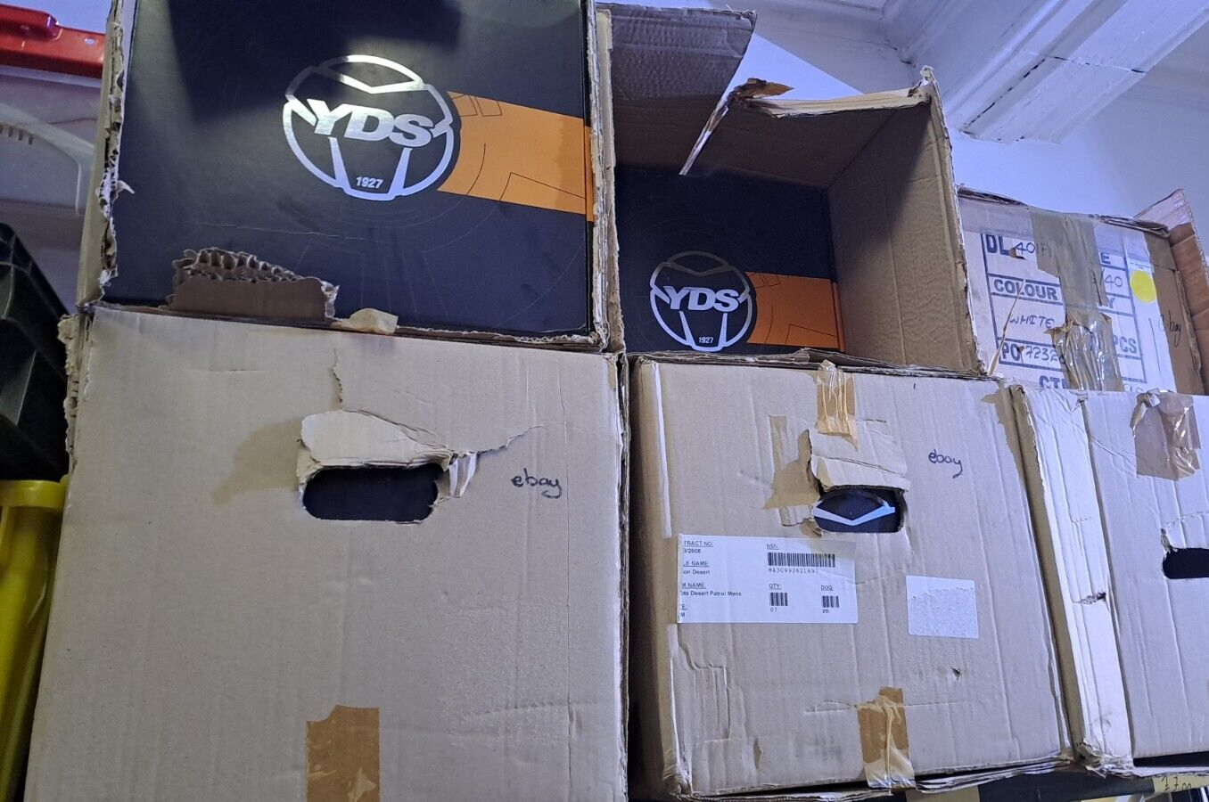 NEW YDS Falcon Desert Army Surplus Male Combat Assault Boots Bundles - 13 M