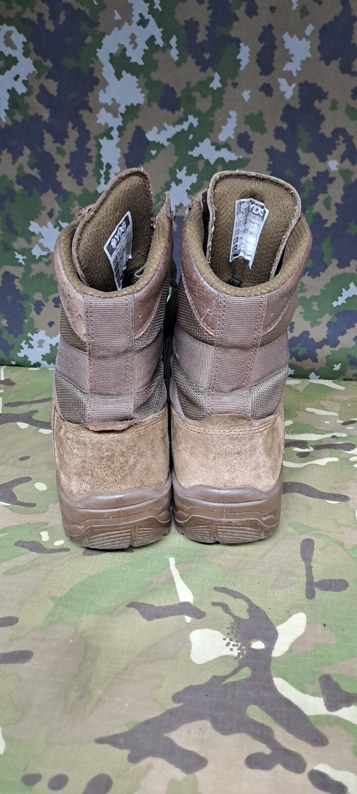 YDS Falcon Desert Army SAS Military Surplus Male Combat Assault Boots - 7 M