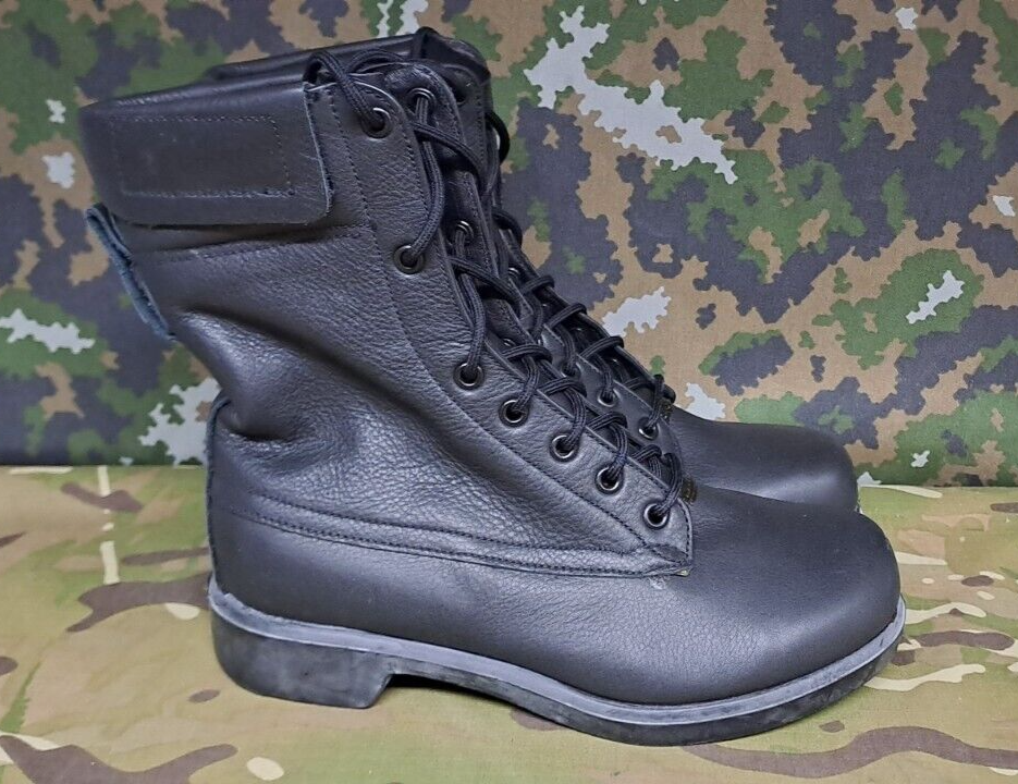New Vintage British Army Military Aircrew High Leg Leather Boots 232/96