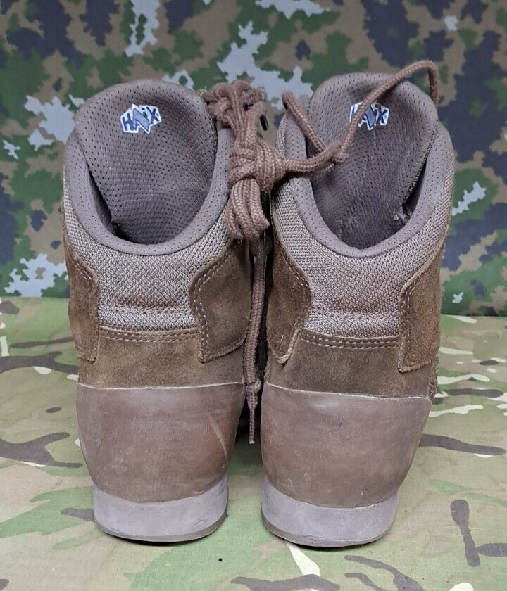 British Army Military Surplus HAIX High Liability Desert Combat Boots - 7